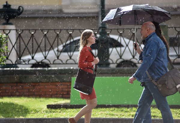 Легкий ливень