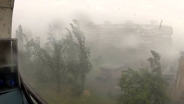 Ураган за окном