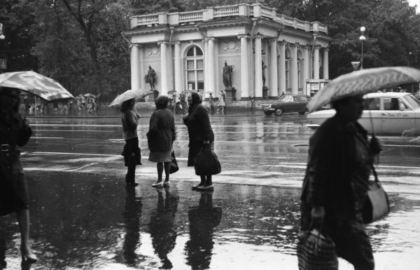 Ленинград 1975 Невский дождь