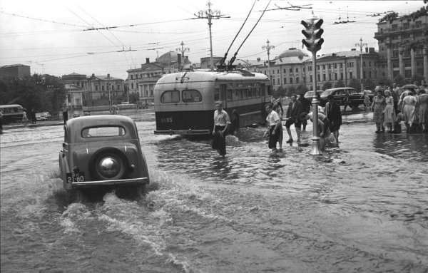 Манежная площадь 1950