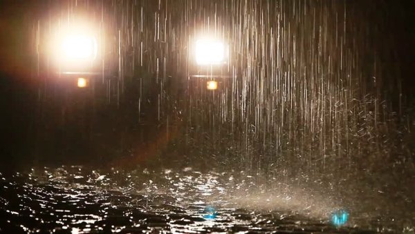 Сильный дождь