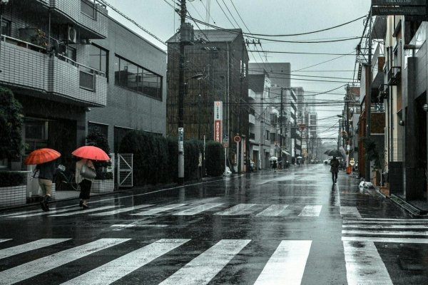 Дождливый Токио Эстетика
