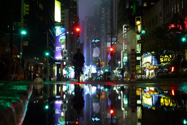 Городские огни