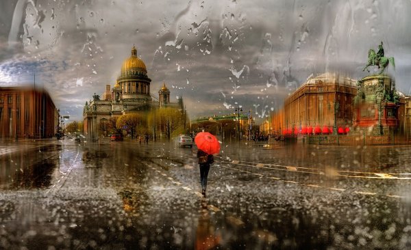 Эдуард Гордеев дождливый Петербург