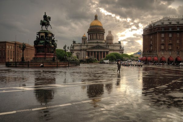 Дождь в Петербурге