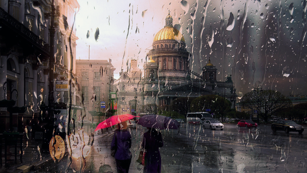 Эдуард Гордеев дождливый Петербург