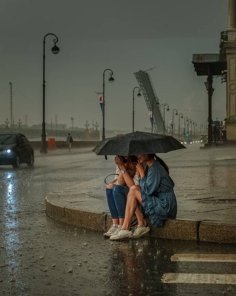 Дождь в Петербурге