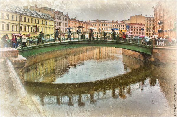 Весенний дождь в Питере