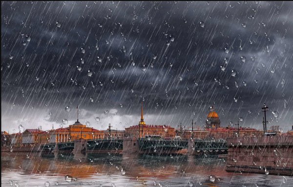 Дождь в Питере