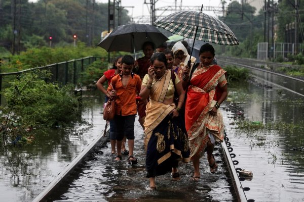Муссонные дожди в Индии