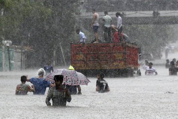 Муссонные дожди в Индии