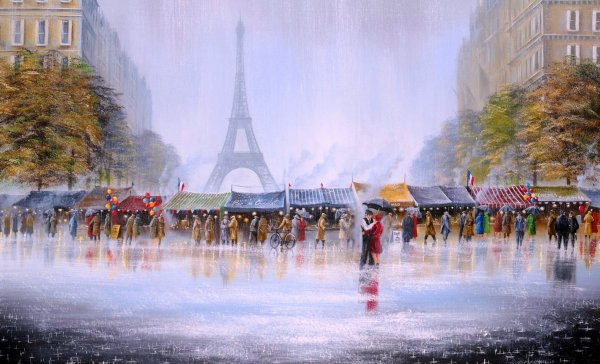 Джефф Роуланд картины Париж