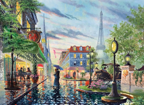 Томас Кинкейд Париж Эйфелева башня