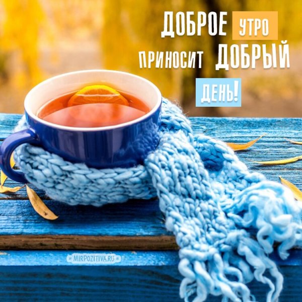 С добрым осенним утром