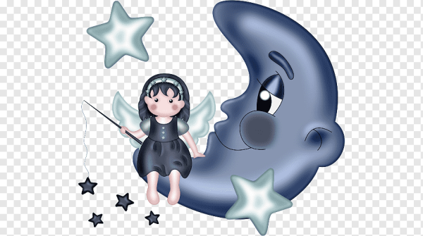 Луна без фона сказочные