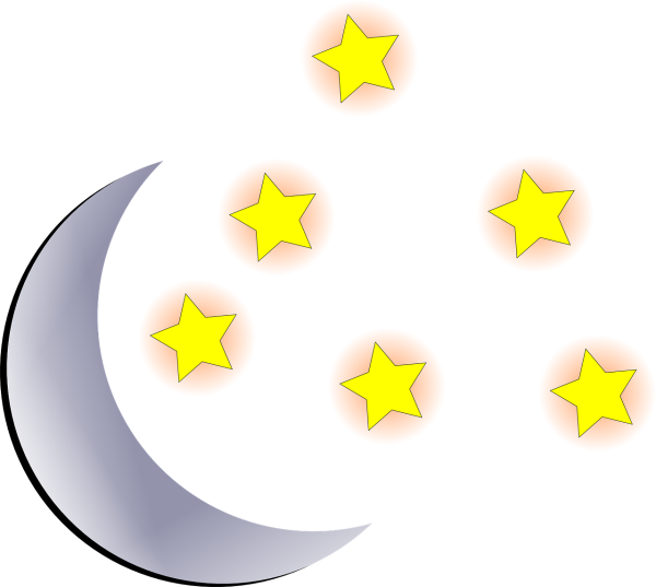 Месяц и звезды