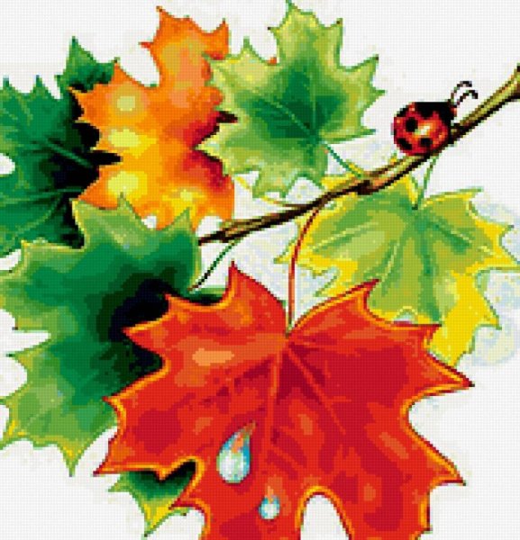 Кленовый лист рисунок