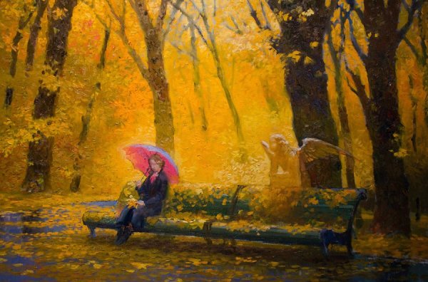 Виктор Низовцев ангелы осень