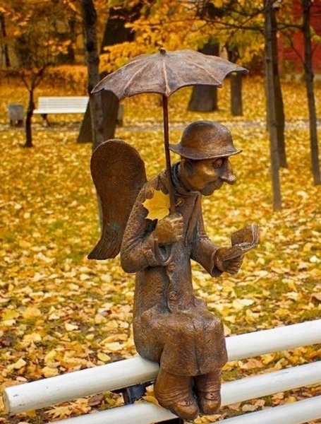 Питерский ангел в Измайловском саду