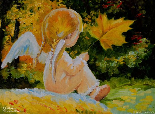 Ангелочки осень