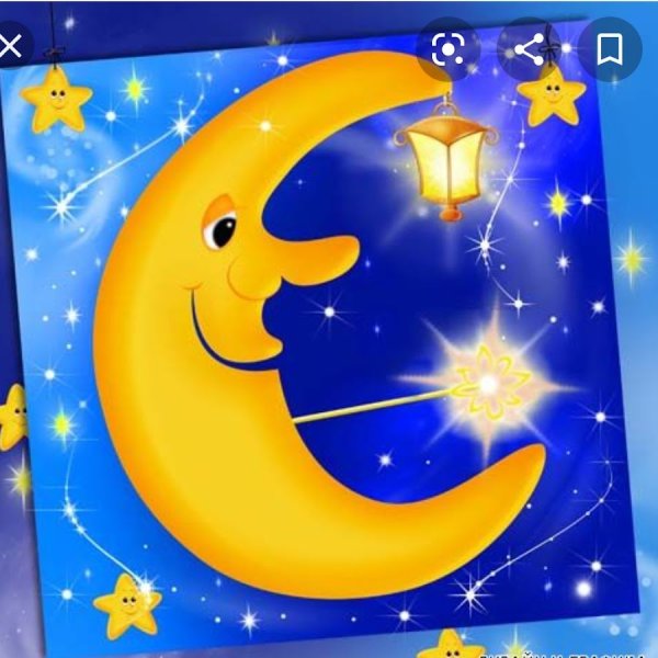 Месяц рисунок