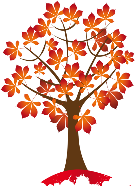 Осеннее дерево для детей