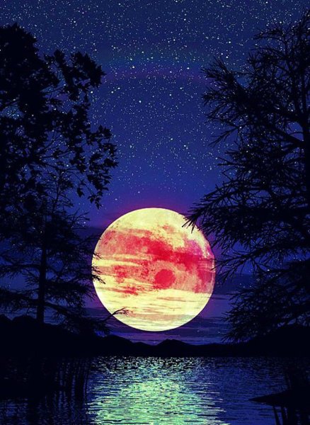 Фото Луны на аватарку