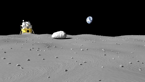 Поверхность Луны