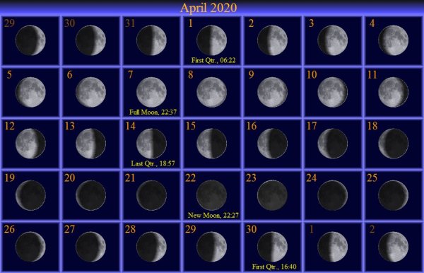 Луна 10 января 2008 года
