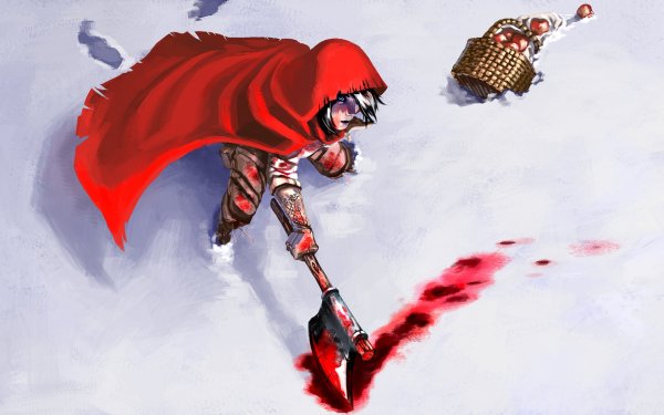 Красная шапочка воин Akaneiro