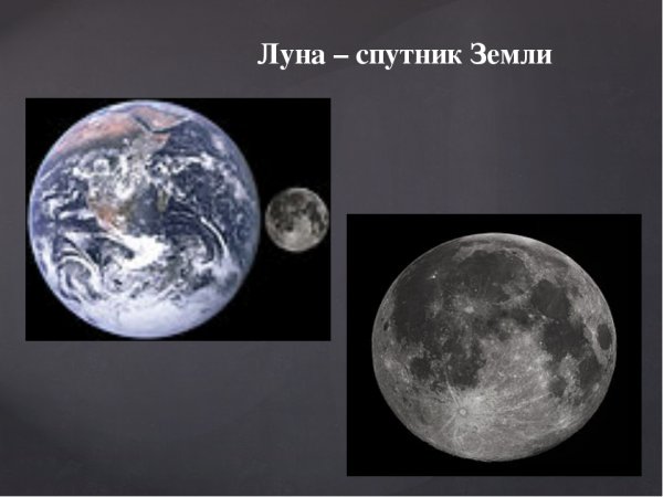 Луна Спутник земли 5 класс география