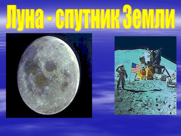 Луна Спутник земли