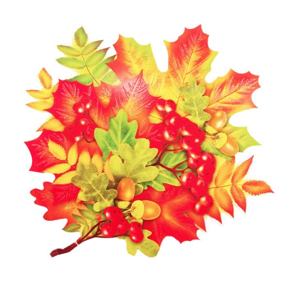 Осенние листья для украшения