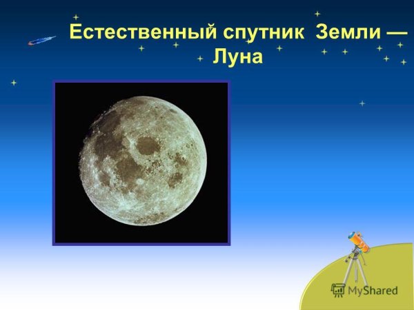 Луна Спутник земли