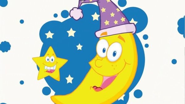 Луна картинка для детей