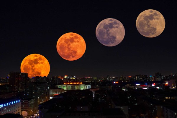 Полнолуние затмение
