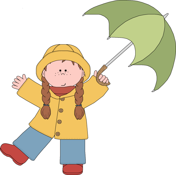 Мальчик под зонтиком