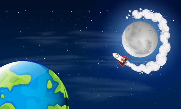 Фон космос земля для детей