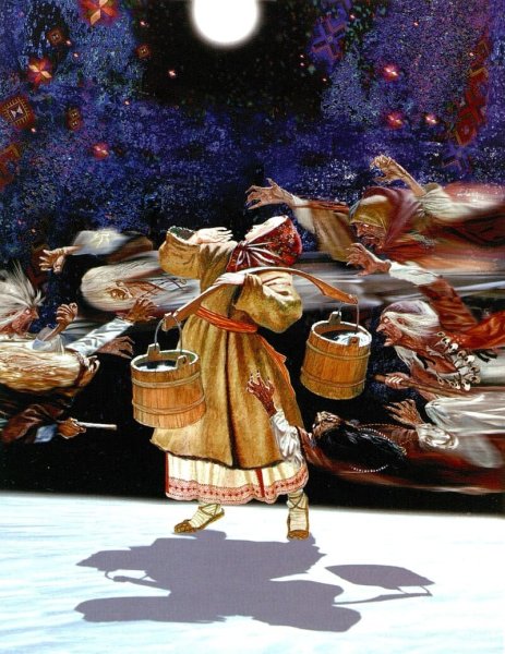 Девушка на Луне Чувашская сказка