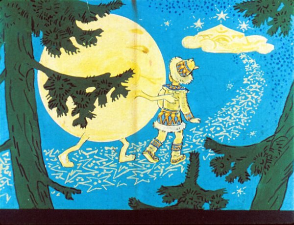 Девушка и Луна сказка