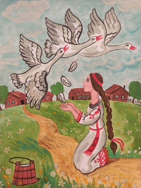 Рисунок на тему Чувашия