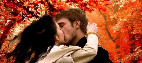 Мужчина и женщина осень любовь