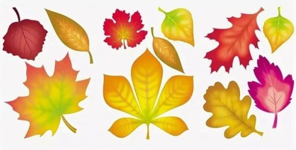 Осенние листики для детского сада