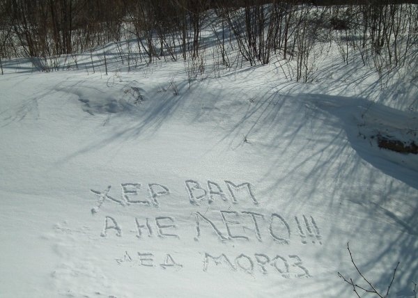Снег в апреле приколы