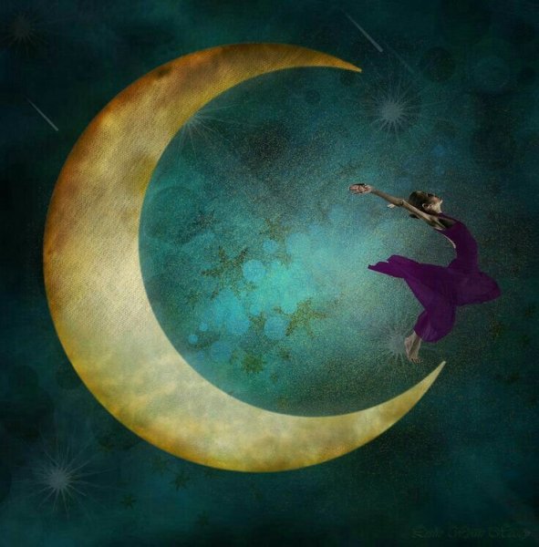 Новолуние растущая она