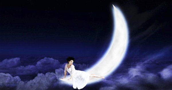 Красивое новолуние