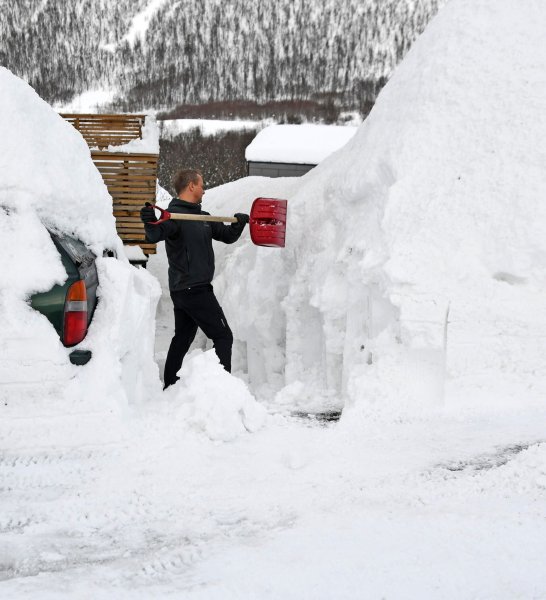 Завалило снегом