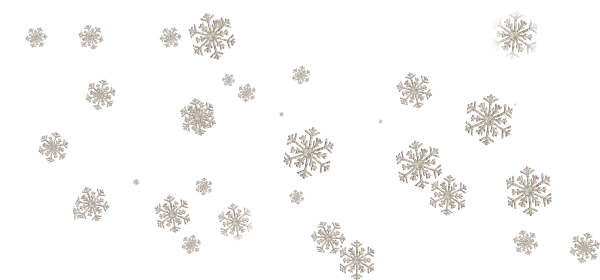 Снежинки на прозрачном фоне