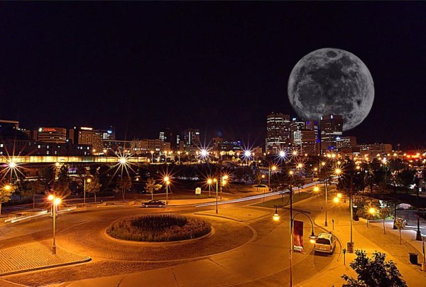 Суперлуние Ташкент
