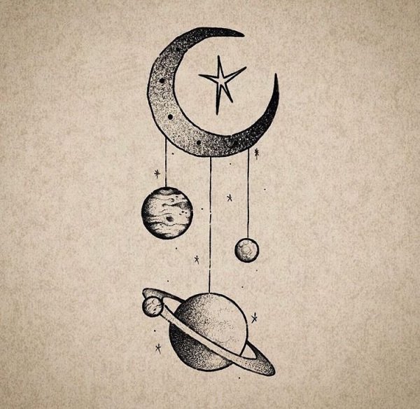 Планеты эскиз